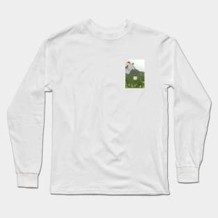 mokapot and coffee in the nature Long Sleeve T-Shirt